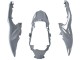 2009-2016 Suzuki GSXR 1000 Motorcycle Fairings - Nardo Grey Black Canada