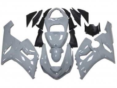 Cheap 2005-2006 Kawasaki ZX6R Motorcycle Fairings - Nardo Grey Canada