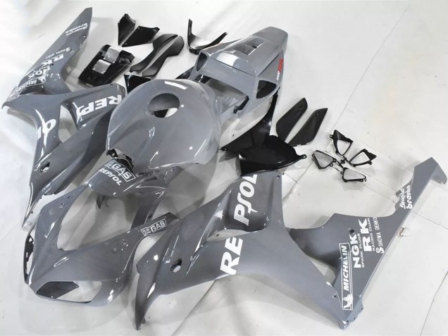 2006-2007 Honda CBR1000RR Motorcycle Fairings - Nardo Grey White Repsol Canada