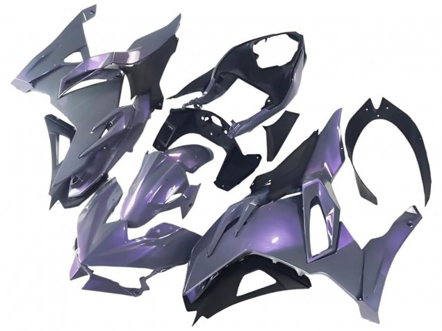 2024-2026 Kawasaki Ninja 500 EX500R Motorcycle Fairings - Chameleon Grey Dazz Pearl Purple Canada