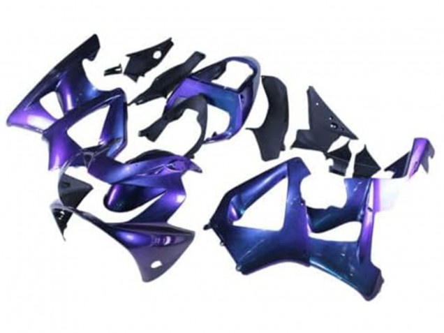 2000-2001 Honda CBR900RR 929 Motorcycle Fairings - Chameleon Blue Purple Canada
