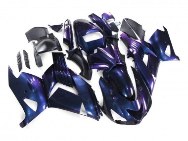 Cheap 2006-2011 Kawasaki ZX14R ZZR1400 Motorcycle Fairings - Chameleon Blue Purple Canada