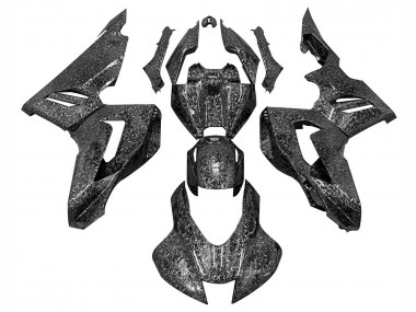 Cheap 2020-2023 Honda CBR1000RR-R Motorcycle Fairings - Black Forged Carbon Fiber Canada
