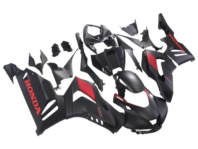 2020-2023 Honda CBR1000RR-R Motorcycle Fairings - Matte Black Red Canada