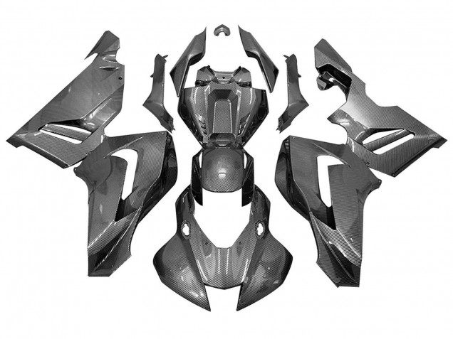 2020-2023 Honda CBR1000RR-R Motorcycle Fairings - Black Carbon Fiber Canada