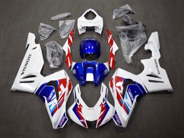 Cheap 2020-2023 Honda CBR1000RR-R Motorcycle Fairing Kits - White Red Blue HRC Canada