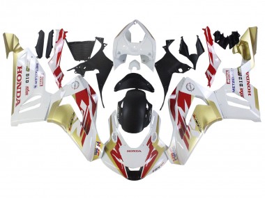 Cheap 2020-2023 Honda CBR1000RR-R Motorcycle Fairings - White Red Gold Motul HRC Canada