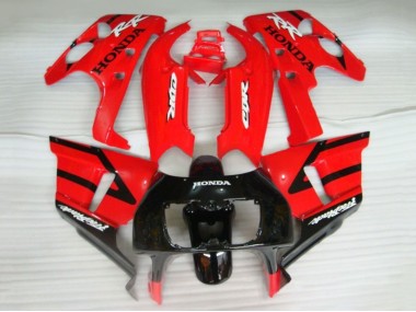 Cheap 1990-1999 Honda CBR400RR NC29 Motorcycle Fairings - Red Glossy Black Fireblade Canada