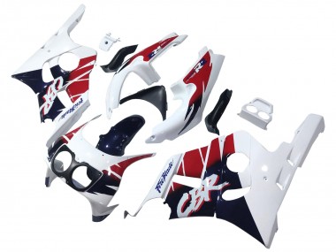 Cheap 1990-1999 Honda CBR400RR NC29 Motorcycle Fairings - White Red Dark Blue Fireblade Canada