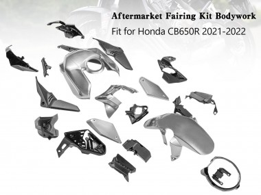 Cheap 2019-2022 Honda CB650R Motorcycle Fairings - Silver Canada