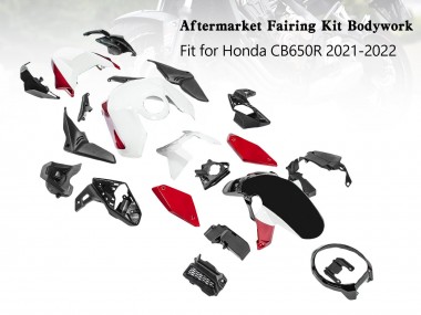 Cheap 2019-2022 Honda CB650R Motorcycle Fairings - Black Red White Canada