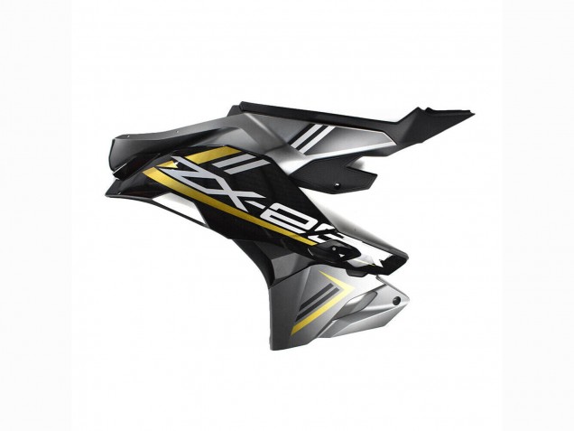 2019-2025 Kawasaki ZX25R ZX-25R Motorcycle Fairings - Grey Gold Glossy Black Canada