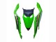 2019-2025 Kawasaki ZX25R ZX-25R Motorcycle Fairings - Green Black Red Honeycomb Canada
