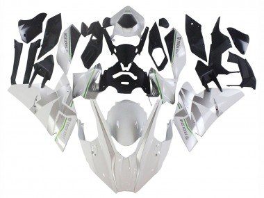 Cheap 2015-2022 Kawasaki Ninja H2 Motorcycle Fairings - White Silver Green Canada