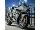 2015-2022 Kawasaki Ninja H2 Motorcycle Fairings - White with Green Lines Canada