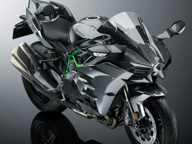 Cheap 2015-2022 Kawasaki Ninja H2 Motorcycle Fairing - Grey Canada