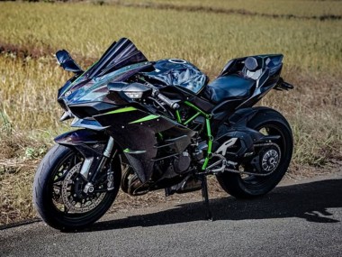 Cheap 2015-2022 Kawasaki Ninja H2 Motorcycle Fairings - Black Blue Chameleon Green Canada