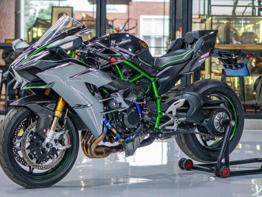 Cheap 2015-2022 Kawasaki Ninja H2 Motorcycle Fairings - Grey Canada
