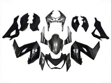 Cheap 2015-2016 Kawasaki Z250/Z300 Motorcycle Fairings - Glossy Black Grey Canada