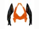 2018-2024 Kawasaki Z400 Motorcycle Fairings - Orange Glossy Black Canada