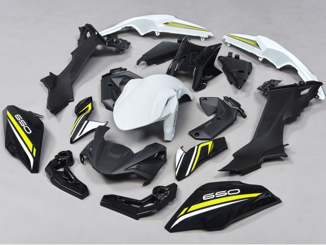 2017-2019 Kawasaki Ninja Z650 Motorcycle Fairings - Black White Yellow Canada