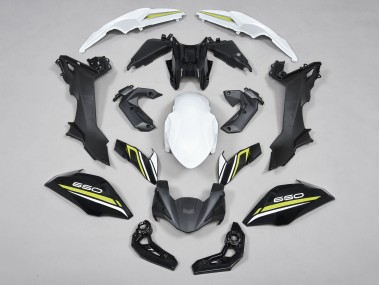 Cheap 2017-2019 Kawasaki Ninja Z650 Motorcycle Fairings - Black White Yellow Canada