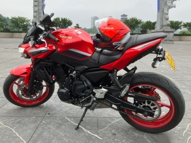 Cheap 2020-2025 Kawasaki Ninja Z650 Motorcycle Fairings - Red Black Canada
