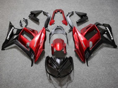 Cheap 2010-2016 Red Glossy Black Kawasaki Z1000SX Motorcycle Fairings Canada