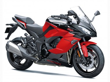 Cheap 2020-2025 Kawasaki Z1000SX Motorcycle Fairings - Black Red Ninja Canada