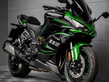 Cheap 2020-2025 Kawasaki Z1000SX Motorcycle Fairing - Black Green Ninja Canada