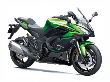 Cheap 2020-2025 Kawasaki Z1000SX Motorcycle Fairings - Black Green Ninja Canada
