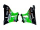 1998-2003 Kawasaki ZZR600 Motorcycle Fairings - Green Black Monster Elf Canada