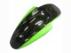 1998-2003 Kawasaki ZZR600 Motorcycle Fairings - Green Glossy Black Flame Canada