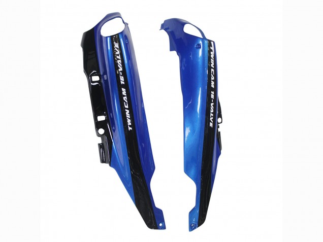 1990-1992 Kawasaki ZZR1100 Motorcycle Fairings - Blue Glossy Black Canada