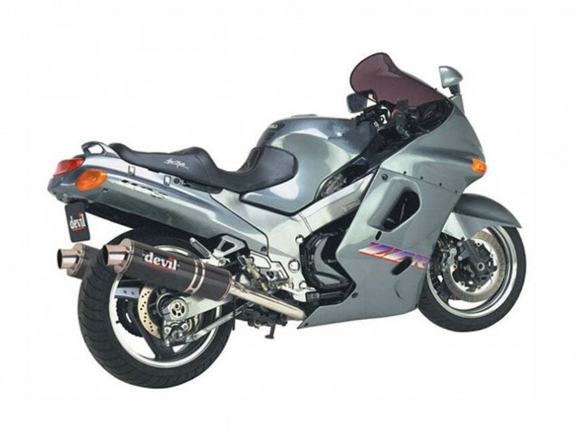 1993-2003 Kawasaki ZZR1100 Motorcycle Fairings - Grey Canada