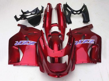 Cheap 1993-2003 Kawasaki ZZR1100 Motorcycle Fairings - Glossy Red Canada