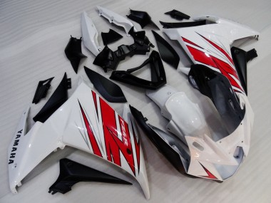 Cheap 2009-2015 Yamaha FZ6R Motorcycle Fairings - White Red Black Canada