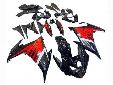 Cheap 2009-2015 Yamaha FZ6R Motorcycle Fairing - Black Red White Canada