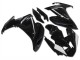 2009-2015 Yamaha FZ6R Motorcycle Fairings - Glossy Black White Canada