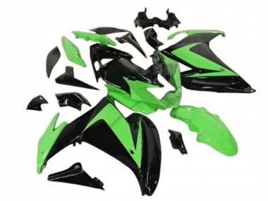 Cheap 2009-2015 Yamaha FZ6R Motorcycle Fairings - Glossy Black Green Canada