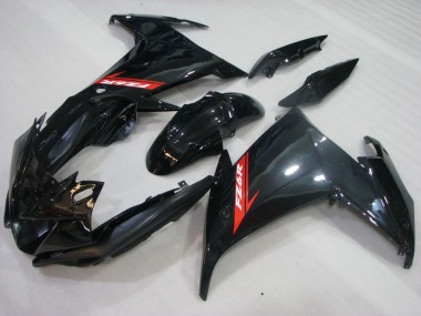 Cheap 2009-2015 Yamaha FZ6R Motorcycle Fairings - Glossy Black Red Canada