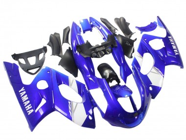 Cheap 1996-2007 Yamaha YZF600R Thundercat Motorcycle Fairing - Blue White Silver Canada