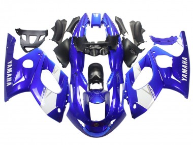 Cheap 1996-2007 Yamaha YZF600R Thundercat Motorcycle Fairing - Blue White Silver Canada