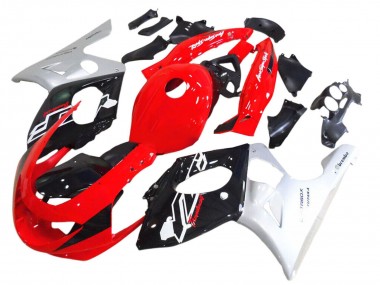 Cheap 1996-2007 Yamaha YZF600R Thundercat Motorcycle Fairing - Red Black Silver Canada