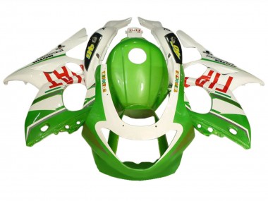 Cheap 1996-2007 Yamaha YZF600R Thundercat Motorcycle Fairings - White Green Fiat Canada