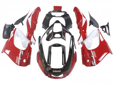 Cheap 1997-2007 Yamaha YZF 1000R Thunderace Motorcycle Fairing Kits - Red Black White Thunderace Canada
