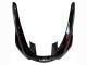 1997-2007 Yamaha YZF 1000R Thunderace Motorcycle Fairings - Black with Dark Red Flame Canada
