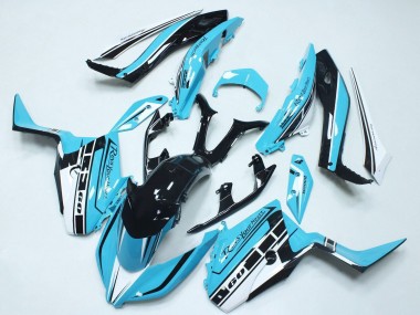 Cheap 2017-2021 Yamaha XMAX300 Motorcycle Fairings - Sky Blue Glossy Black Canada