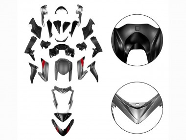 Cheap 2015-2020 Suzuki GSX-S 1000 Motorcycle Fairings - Black Grey Canada