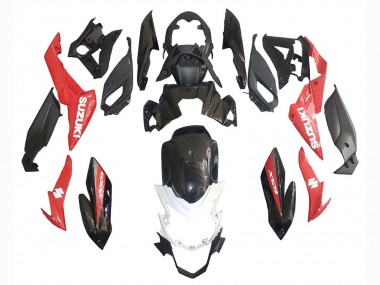 Cheap 2017-2022 Suzuki GSX-S 750 Motorcycle Fairings - Red White Canada
